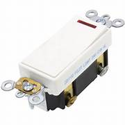 INTERRUPT P/CALENTADOR LEV. 5628-2W DECORA BCO.