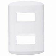PLACA 2MOD BLANC/ASP MIX 21MX103-C