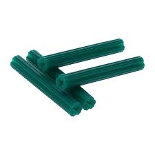 TARUGO PLASTICO VERDE 1/4 X 1 1/2