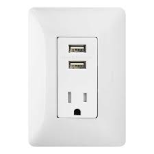 TOMA CTE + USB LEVITON CIEN BCO C10-USBTC