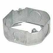 CAJA OCTAGONAL SUPLEMENTO CON K.O. 1/2