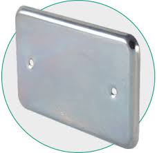 [564023] TAPA CIEGA METAL 2X4 DE 1/2" PW